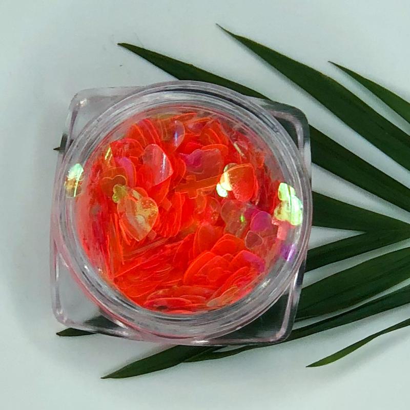 Пайетки Сердца (001)