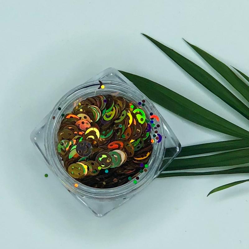 Пайетки Смайлы (001)