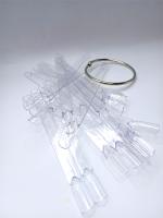 Палитра "веер" прозрачный 12.6 см