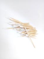 Одноразовые хлопковые щеточки без ворса, 100 шт