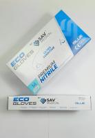 Перчатки нитриловые нестерильные голубые премиум без талька M