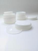 Баночка для геля белая  40*28 мм.  20 г