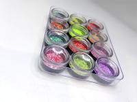 Хлопья фейерверк 12 цветов