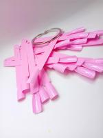 Палитра веер розовый квадрат 50 цветов