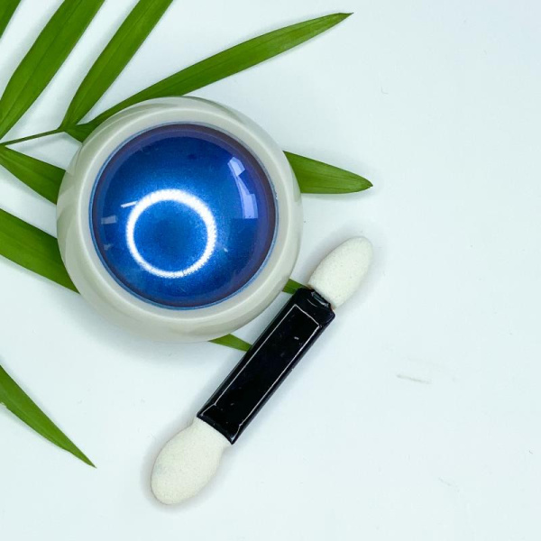 Втирка Кошачий глаз 9D (Голубой)