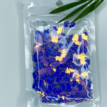 Пайетки Единорог   5*8мм (006)