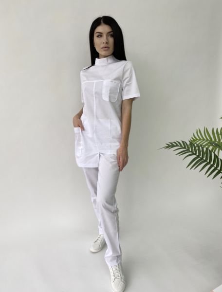 Медицинская форма CLASSIC (M (44), Белый)