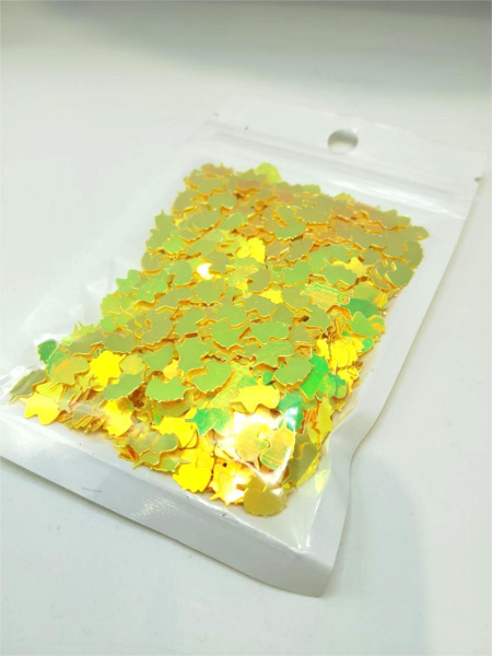 Пайетки Единорог   5*8мм (001)