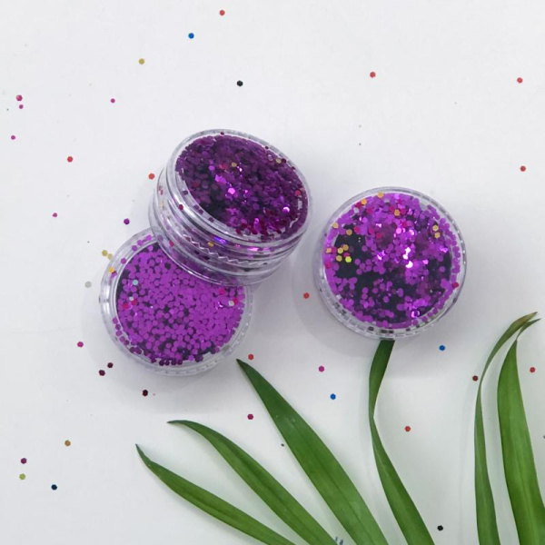 Блестки Шестиугольники (001)