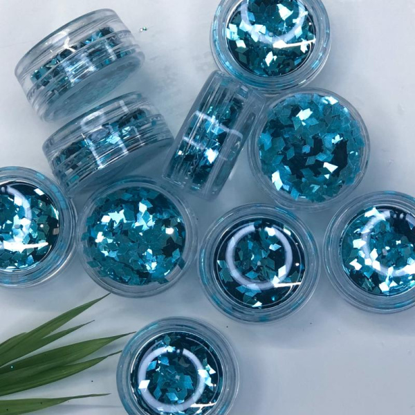 Блестки Ромбики (001)