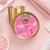 Воск для депиляции в банке теплый, эластичный "PINK CREAM" Beauty Postavka 800 мл